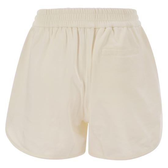 25SS 브루넬로 쿠치넬리 숏팬츠 MD869VE589 WHITE - BRUNELLO CUCINELLI