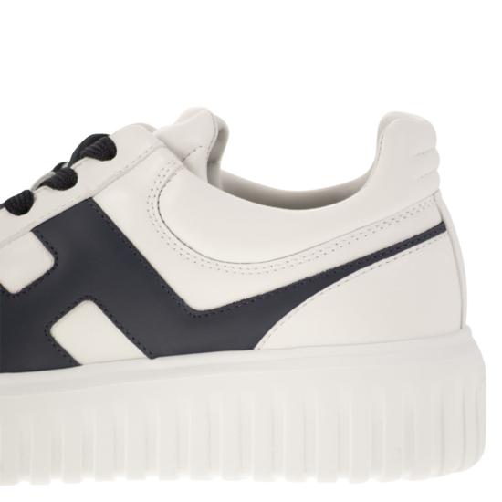 26SS 호간 스니커즈 HXM6450FE91QZB WHITE BLUE - HOGAN