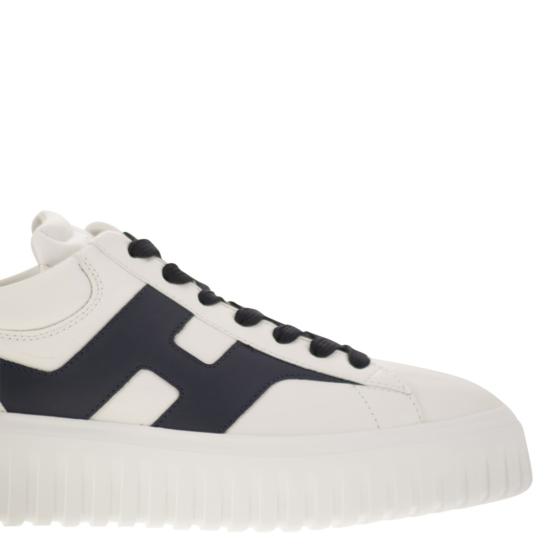 26SS 호간 스니커즈 HXM6450FE91QZB WHITE BLUE - HOGAN