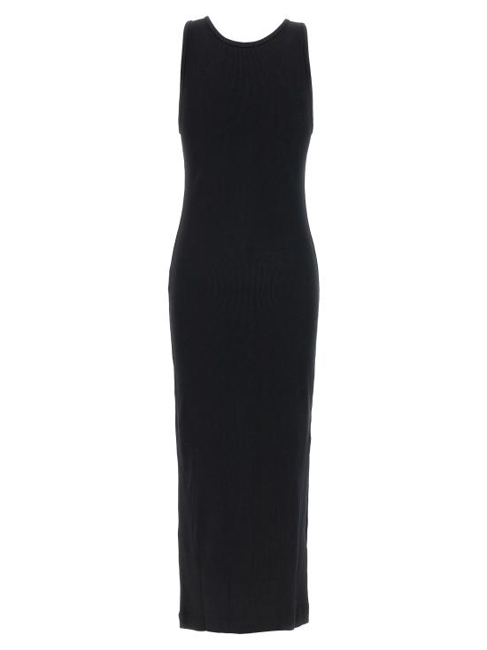 25FW 메종키츠네 롱 원피스 MW01602KJ0125P199 Black - MAISON KITSUNE