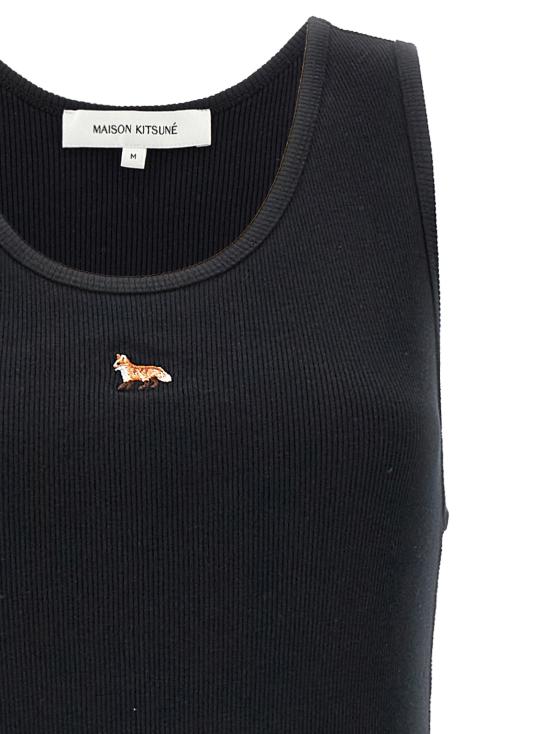 25FW 메종키츠네 롱 원피스 MW01602KJ0125P199 Black - MAISON KITSUNE