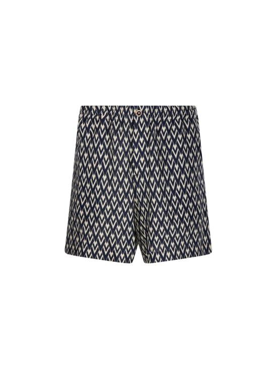 25SS 발렌티노 가라바니 숏팬츠 6V3RDE35AK2 QTD TOUTE LA V NAVY CREMA