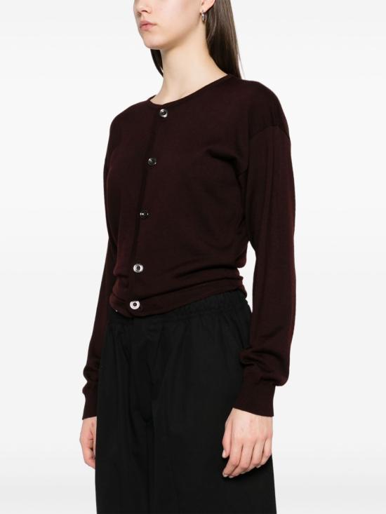 25SS 르메르 가디건 TO1322 LK087PU870 Purple - LEMAIRE