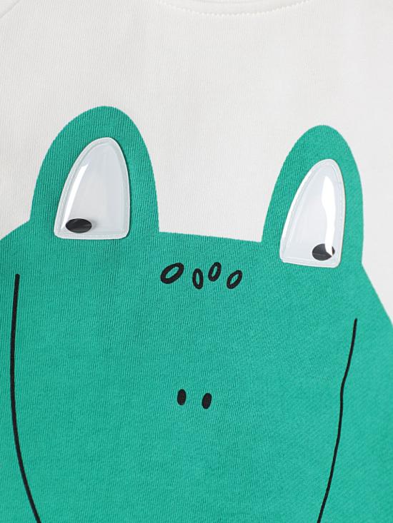 25SS [키즈] 스텔라 맥카트니 풀오버 TW4R60Z0499 101 Ivory - STELLA MCCARTNEY