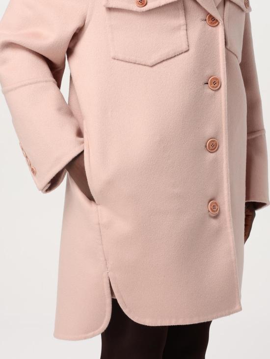  에르마노 설비노 코트 D456D725GVJ 41307 Pink - ERMANNO SCERVINO