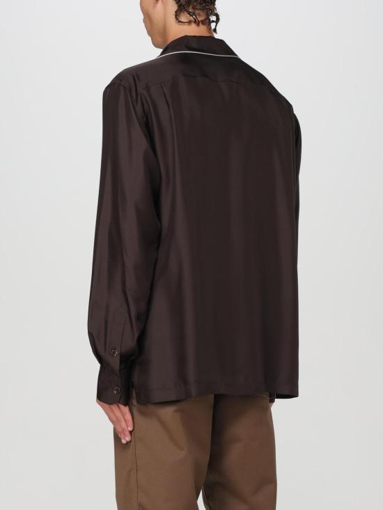 25FW 돌체앤가바나 긴팔 셔츠 G5IF1ZFU1S4 M0674 Brown - DOLCE & GABBANA