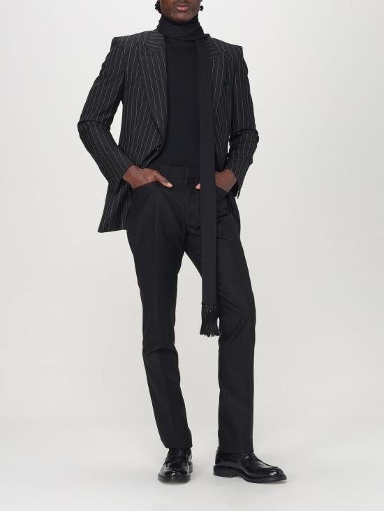 25SS 톰포드 머플러/스카프 KSR008YMS104S25 LB999 Black - TOMFORD