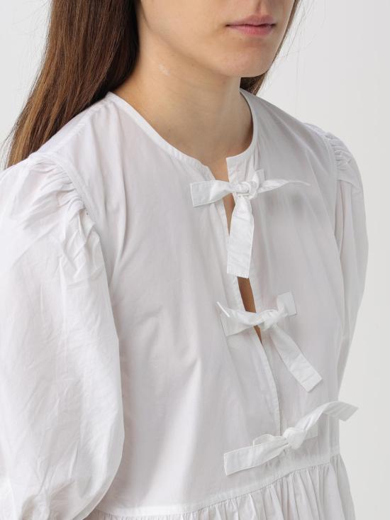 25SS 가니 롱 원피스 F9170 151 White - GANNI