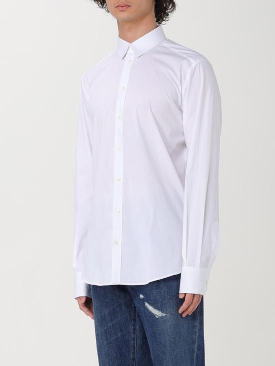 25FW 돌체앤가바나 긴팔 셔츠 G5EJ0TGG826 W0800 White - DOLCE & GABBANA