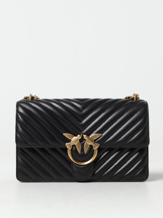 25FW 핑코 크로스백 100941A0GK Z99Q Black