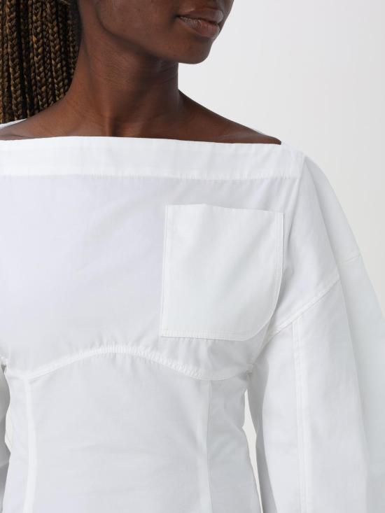 25FW 자크뮈스 숏 원피스 24H243DR1991520 100 White - JACQUEMUS