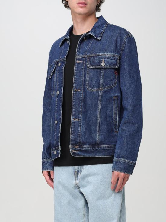 25FW 디젤 데님 자켓 A0388509I27 01 Blue - DIESEL