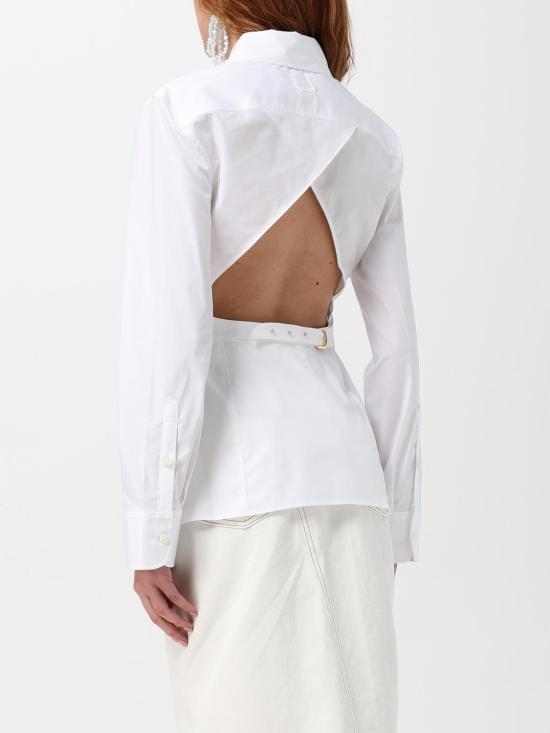 25FW 자크뮈스 셔츠 24H243SH0641454 100 White - JACQUEMUS