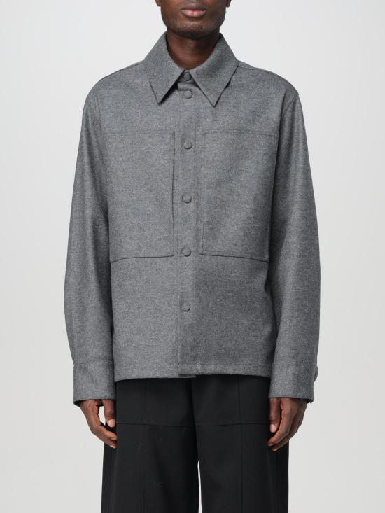 25FW 질샌더 자켓 J22DL0258J40045 032 Grey