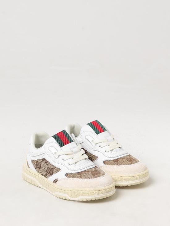  [키즈] 구찌 스니커즈 795814AADOW 9555 Beige - GUCCI