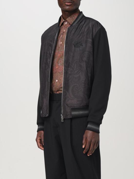 25FW 에트로 봄버 자켓 MRBA001799SAS01 X0810 Black - ETRO