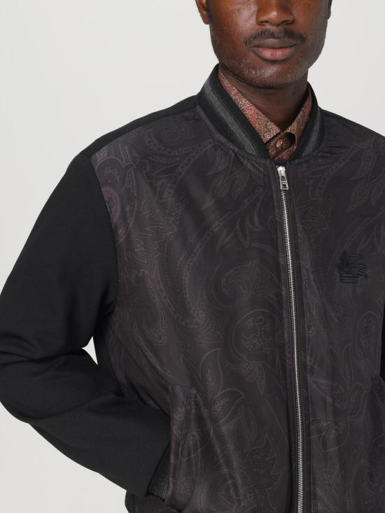 25FW 에트로 봄버 자켓 MRBA001799SAS01 X0810 Black - ETRO
