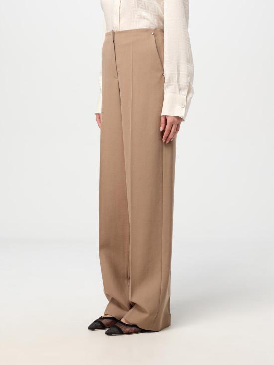 25FW 펜디 스트레이트 팬츠 FR6580AJYF F1PNO Brown - FENDI