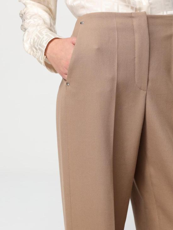 25FW 펜디 스트레이트 팬츠 FR6580AJYF F1PNO Brown - FENDI