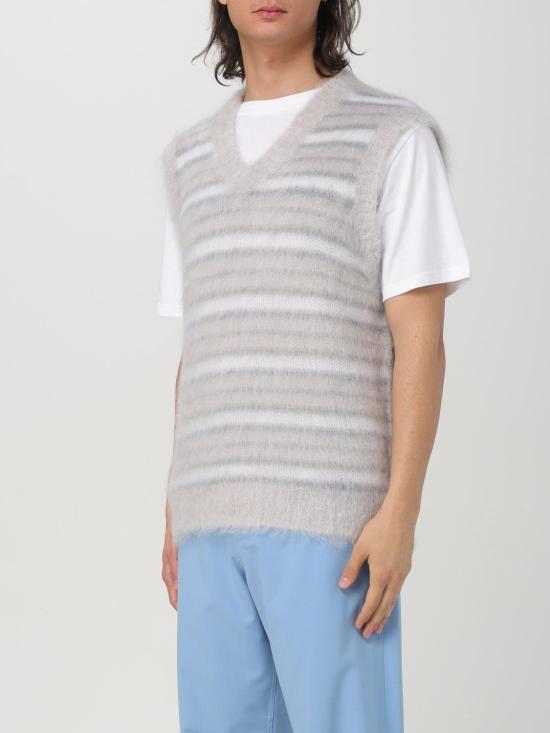 25FW 마르니 니트 베스트 CVMG0076Q0UFU174 RGN02 Grey - MARNI