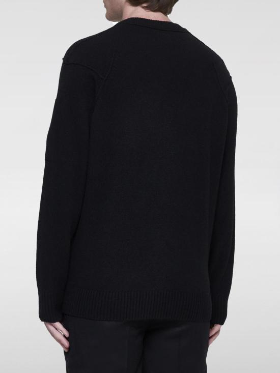 24FW 씨피 컴퍼니 스웨터 17CMKN047A110149A 999 Black - C.P. COMPANY