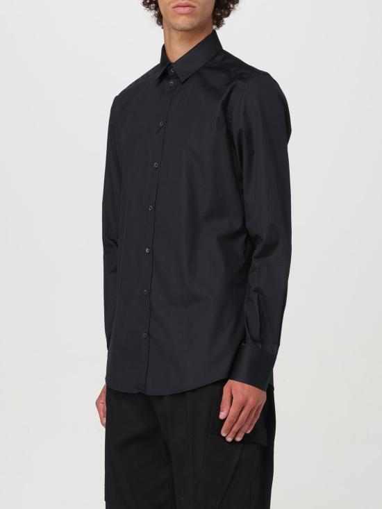 25FW 돌체앤가바나 긴팔 셔츠 G5EJ1TFU5U8 N0000 Black - DOLCE & GABBANA