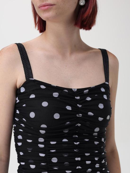 25FW 돌체앤가바나 롱 원피스 F6JHXTFSRP7 HNZRW Black - DOLCE & GABBANA