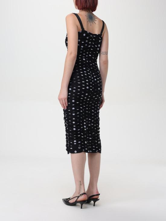 25FW 돌체앤가바나 롱 원피스 F6JHXTFSRP7 HNZRW Black - DOLCE & GABBANA