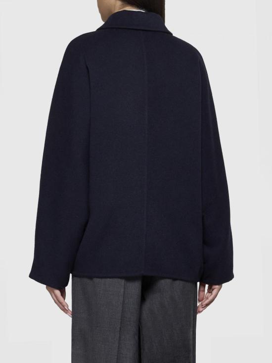 24FW 브루넬로 쿠치넬리 코트 MD5327871 C025 Blue - BRUNELLO CUCINELLI