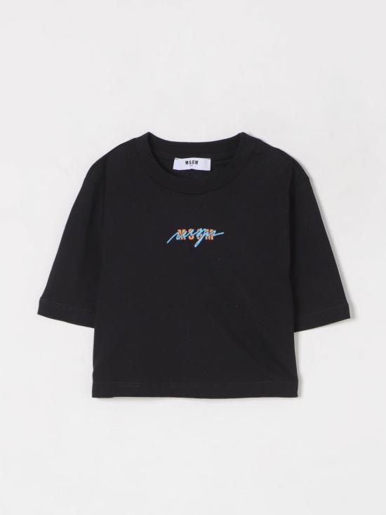 25SS [키즈] 엠에스지엠 티셔츠 S5MSJGTH080 110 Black