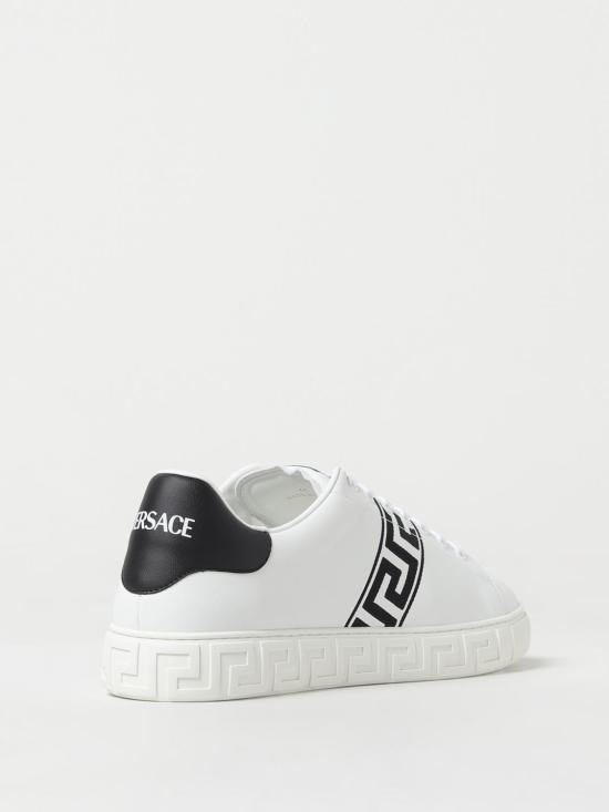 25FW 베르사체 그레카 로고 스니커즈 10144601A00776 2W020 White - VERSACE