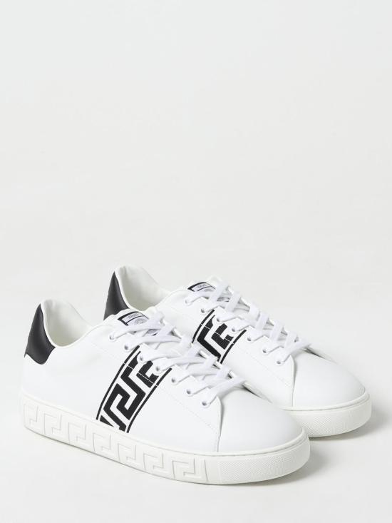 25FW 베르사체 그레카 로고 스니커즈 10144601A00776 2W020 White - VERSACE