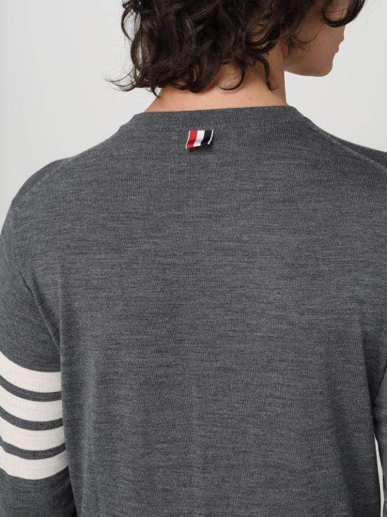 25FW 톰브라운 스웨터 MKA002AY1014 038 Grey - THOM BROWNE