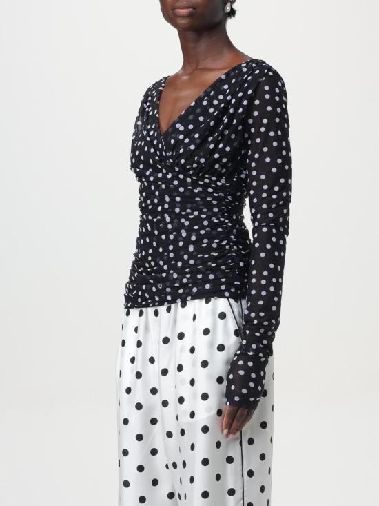 25FW 돌체앤가바나 긴팔 티셔츠 F7AB5TFSRP2 HNBDW White - DOLCE & GABBANA