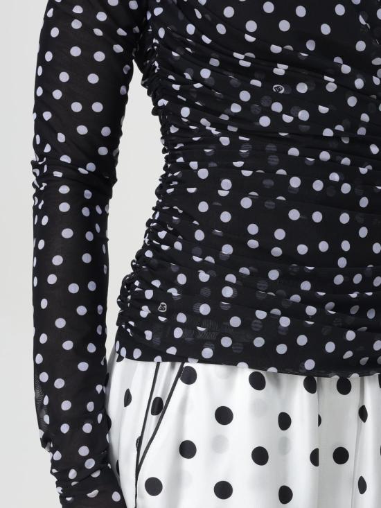 25FW 돌체앤가바나 긴팔 티셔츠 F7AB5TFSRP2 HNBDW White - DOLCE & GABBANA