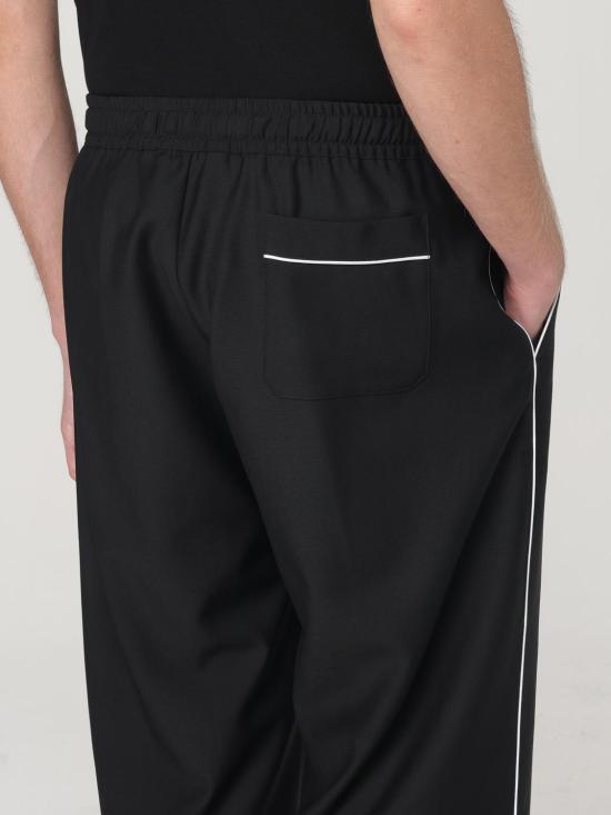 25FW 돌체앤가바나 스트레이트 팬츠 GP073TFU2SB N0000 Black - DOLCE & GABBANA