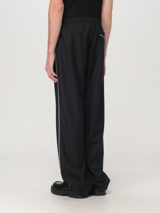 25FW 돌체앤가바나 스트레이트 팬츠 GP073TFU2SB N0000 Black - DOLCE & GABBANA