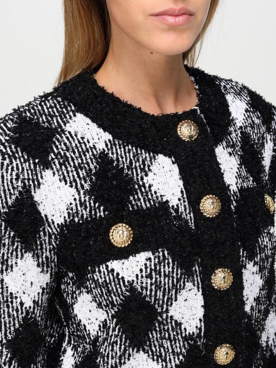 25FW 발망 베스트 DF0SK248KH66 EAB White - BALMAIN