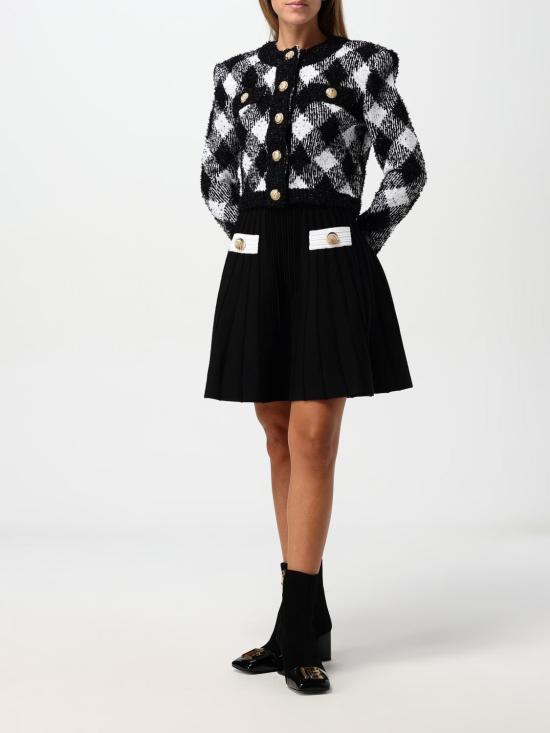 25FW 발망 베스트 DF0SK248KH66 EAB White - BALMAIN