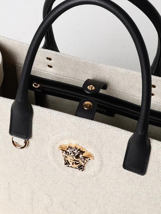 24FW 베르사체 토트백 10047411A03494 2K86V White - VERSACE