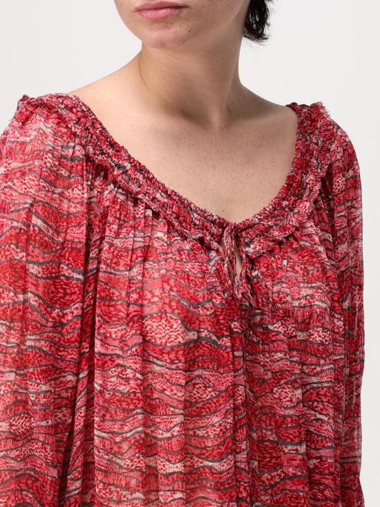 25SS 이자벨마랑에뚜왈 탑 HT0346FBC1J07E 70RD Red - ISABEL MARANT ETOILE