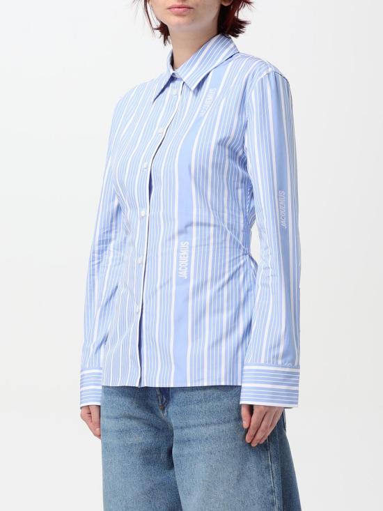 25FW 자크뮈스 셔츠 24H243SH0641691 3EV Blue - JACQUEMUS