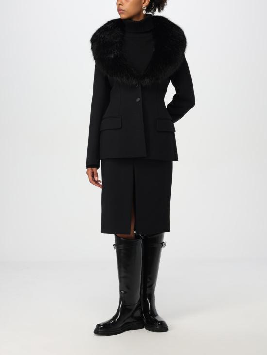 25FW 돌체앤가바나 터틀넥 FXW20TJAWYQ N0000 Black - DOLCE & GABBANA