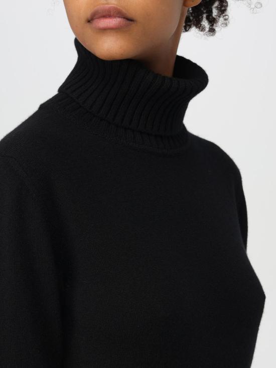 25FW 돌체앤가바나 터틀넥 FXW20TJAWYQ N0000 Black - DOLCE & GABBANA