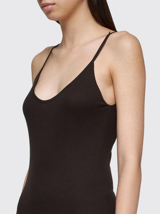 24FW 케이트 롱 원피스 54454099 950 Brown - KHAITE