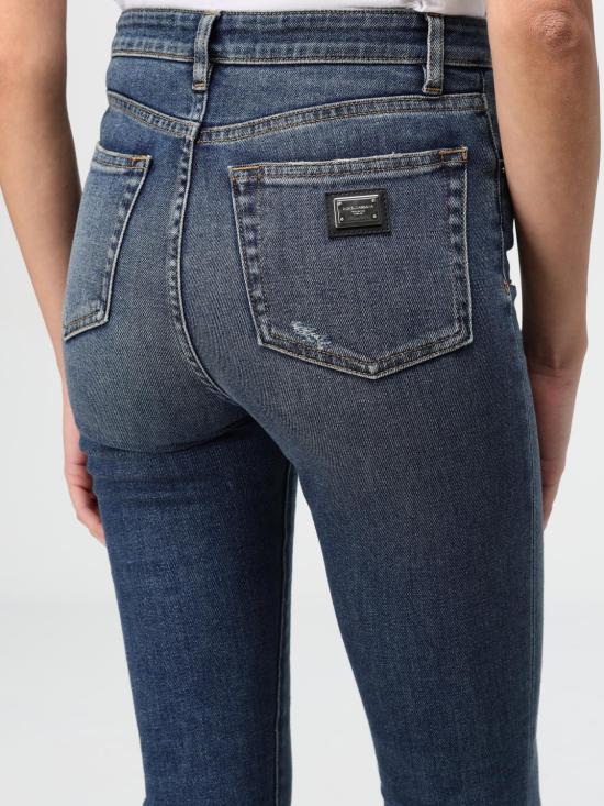 25FW 돌체앤가바나 데님 팬츠 FTC67DG8LX4 S9001 Black - DOLCE & GABBANA