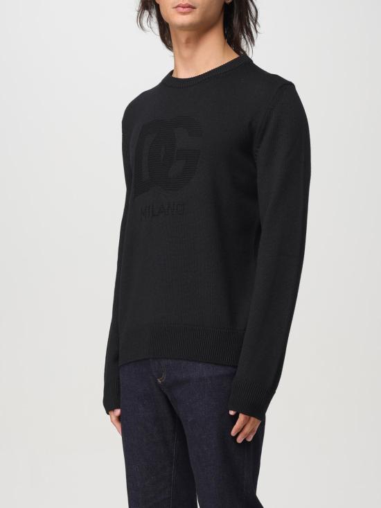 25FW 돌체앤가바나 스웨터 GXX01TJCVYO N0000 Black - DOLCE & GABBANA