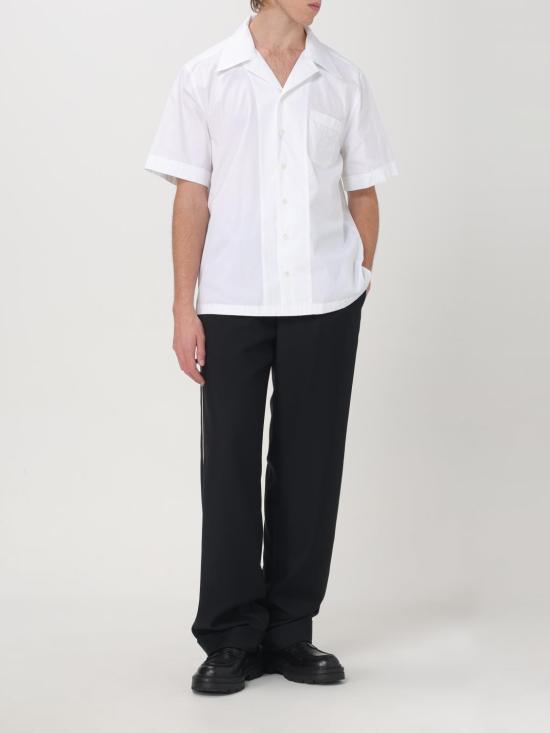 25FW 돌체앤가바나 반팔 셔츠 G5MK9ZGI731 W0800 White - DOLCE & GABBANA