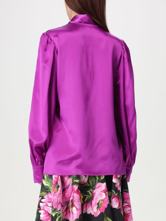 25SS 돌체앤가바나 블라우스 F5T17TFU1AU R0718 Violet - DOLCE & GABBANA