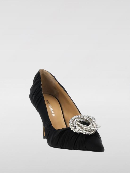 24FW 마흐앤마흐 힐/펌프스 PF24S076085CRP 600 Black - MACH&MACH